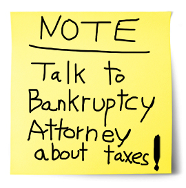 Tax refunds and bankruptcy