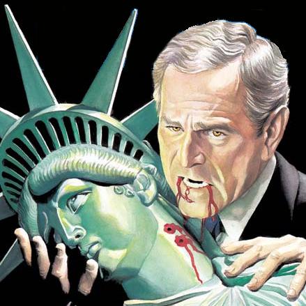 President Bush and the vampire-bankruptcy-bill